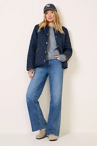 Icons Cropped Liddesdale Quilted Jacket