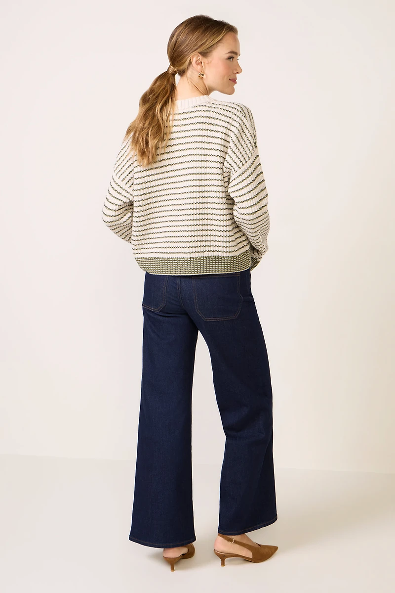 Slim Palazzo Modernist Pocket