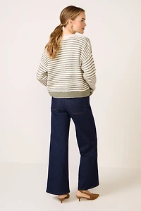 Slim Palazzo Modernist Pocket