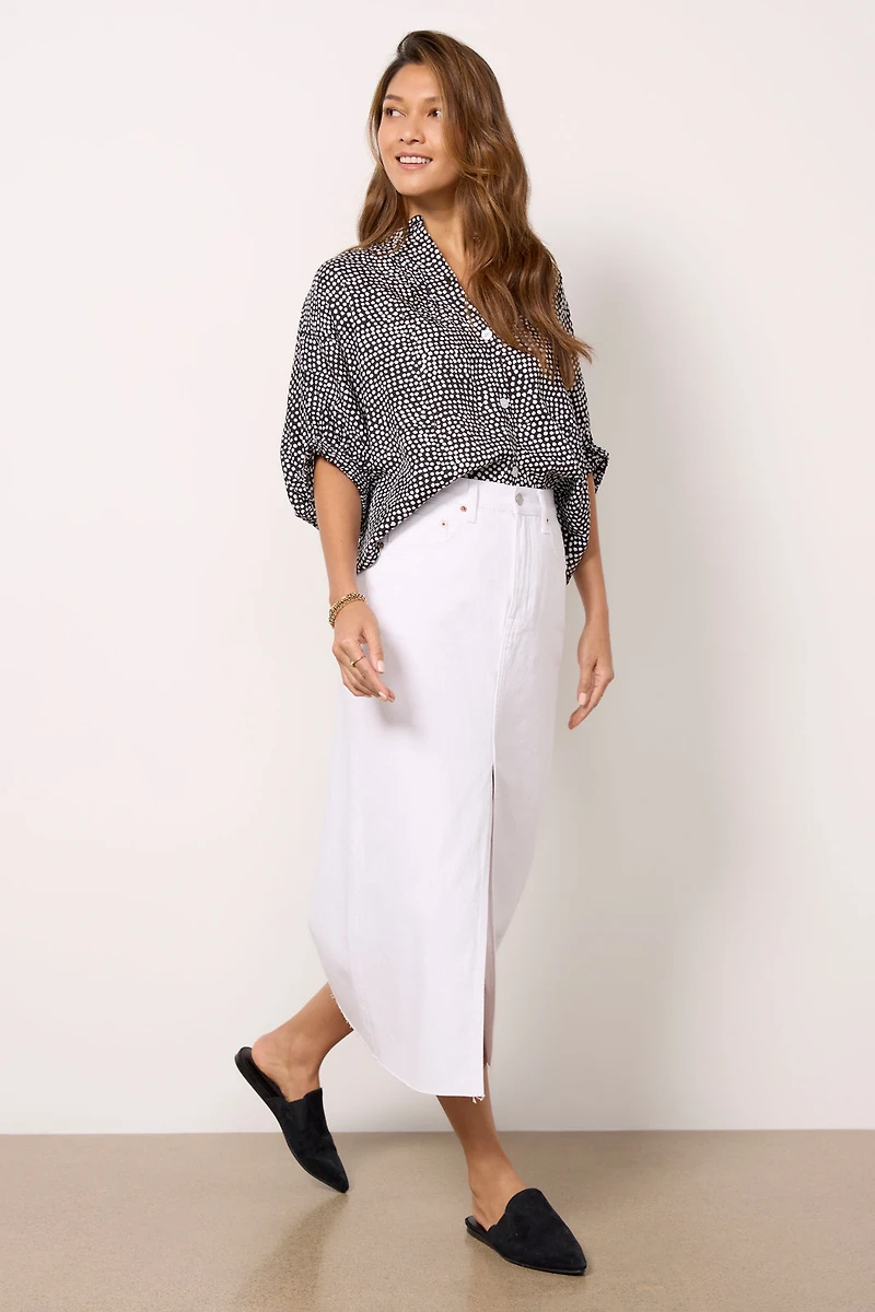 Mandarin Collar Top