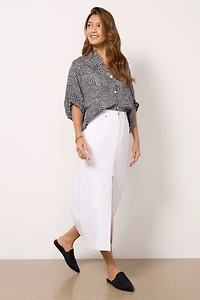 Mandarin Collar Top