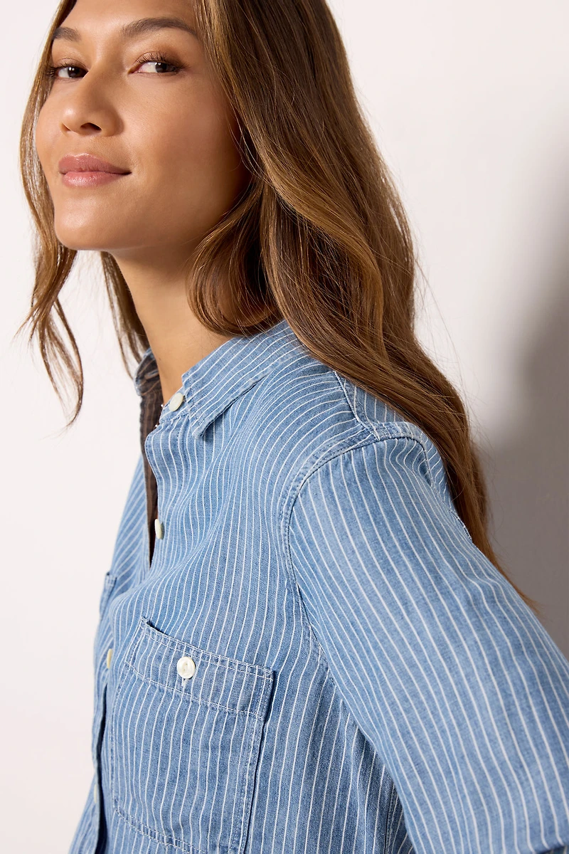 Chambray Button Down