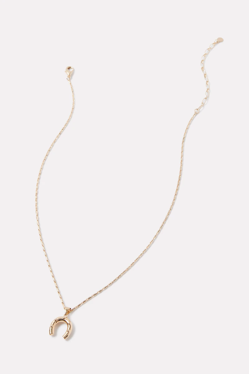 Lucky Horseshoe Necklace