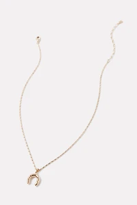 Lucky Horseshoe Necklace