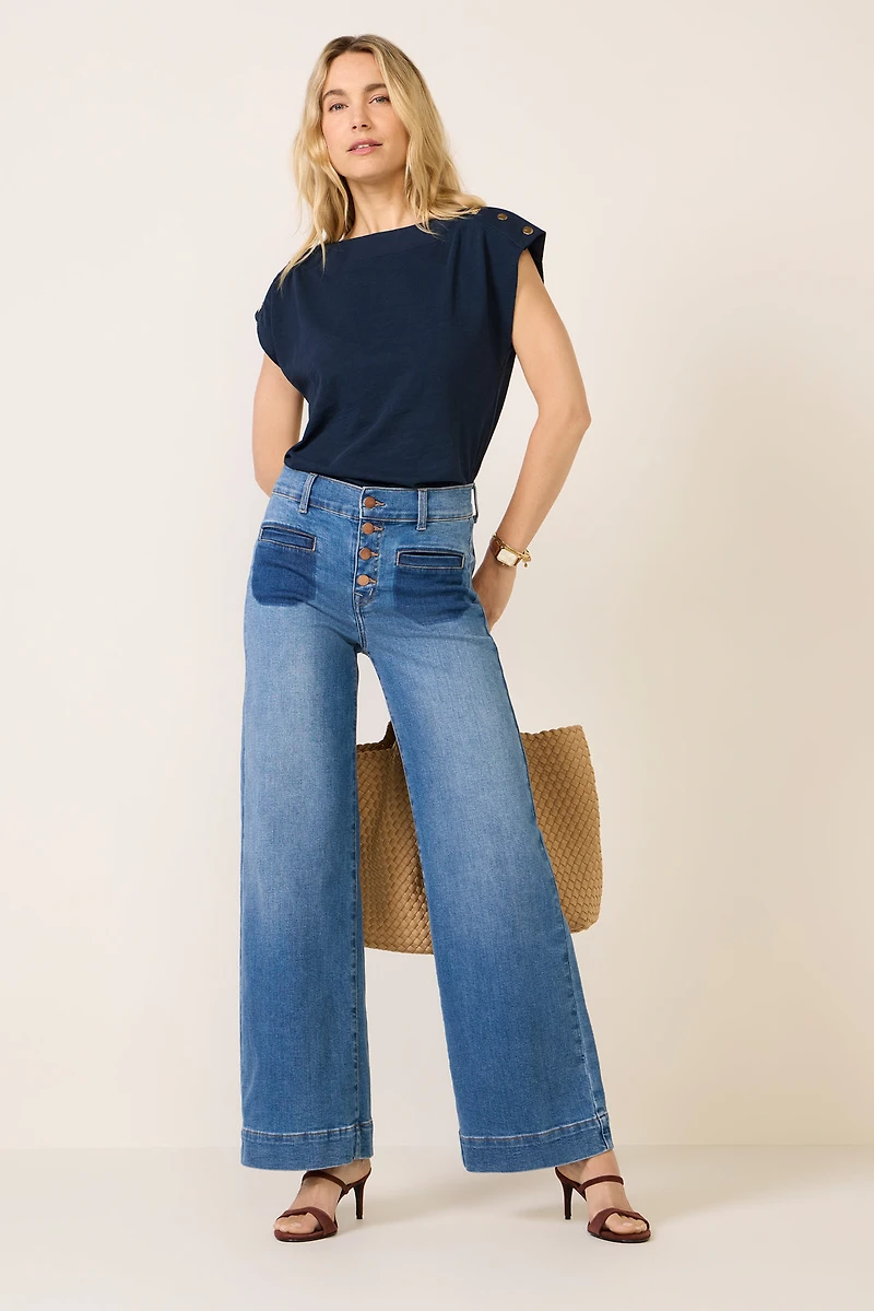 Brooks Boatneck Top
