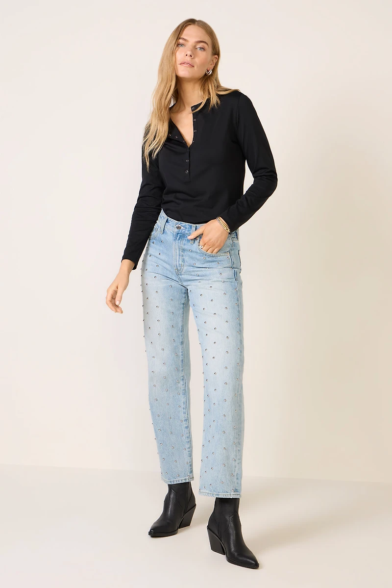 Peyton Henley Long Sleeve Top