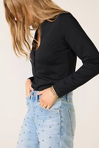 Peyton Henley Long Sleeve Top