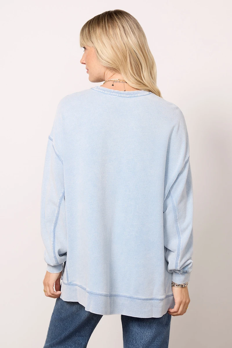 Knit Denim Modern Weekender