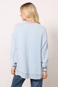 Knit Denim Modern Weekender