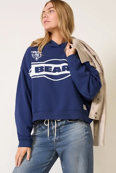 Bears Oversized Crop Hoodie