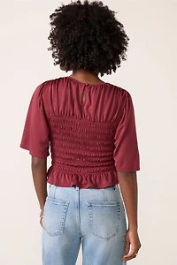 Landon Smocked Top
