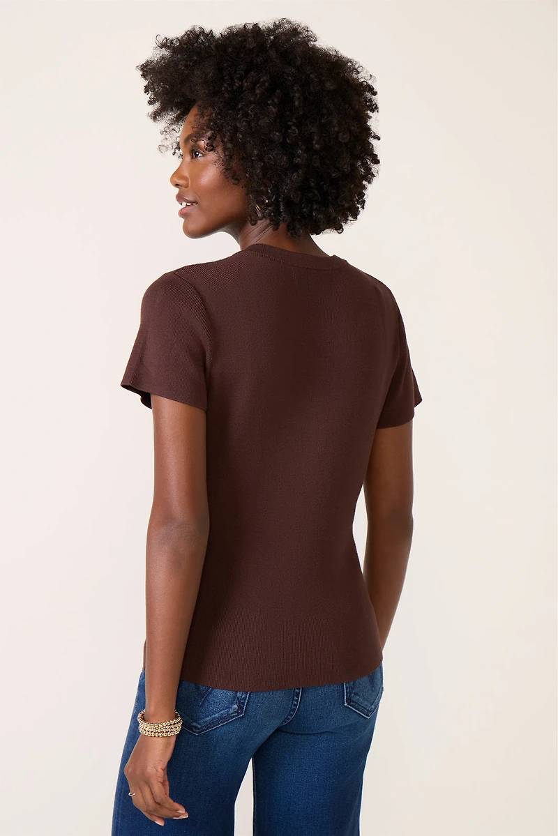 Eden Button Front Sweater