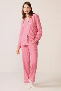 Red Mini Gingham Pajama Set