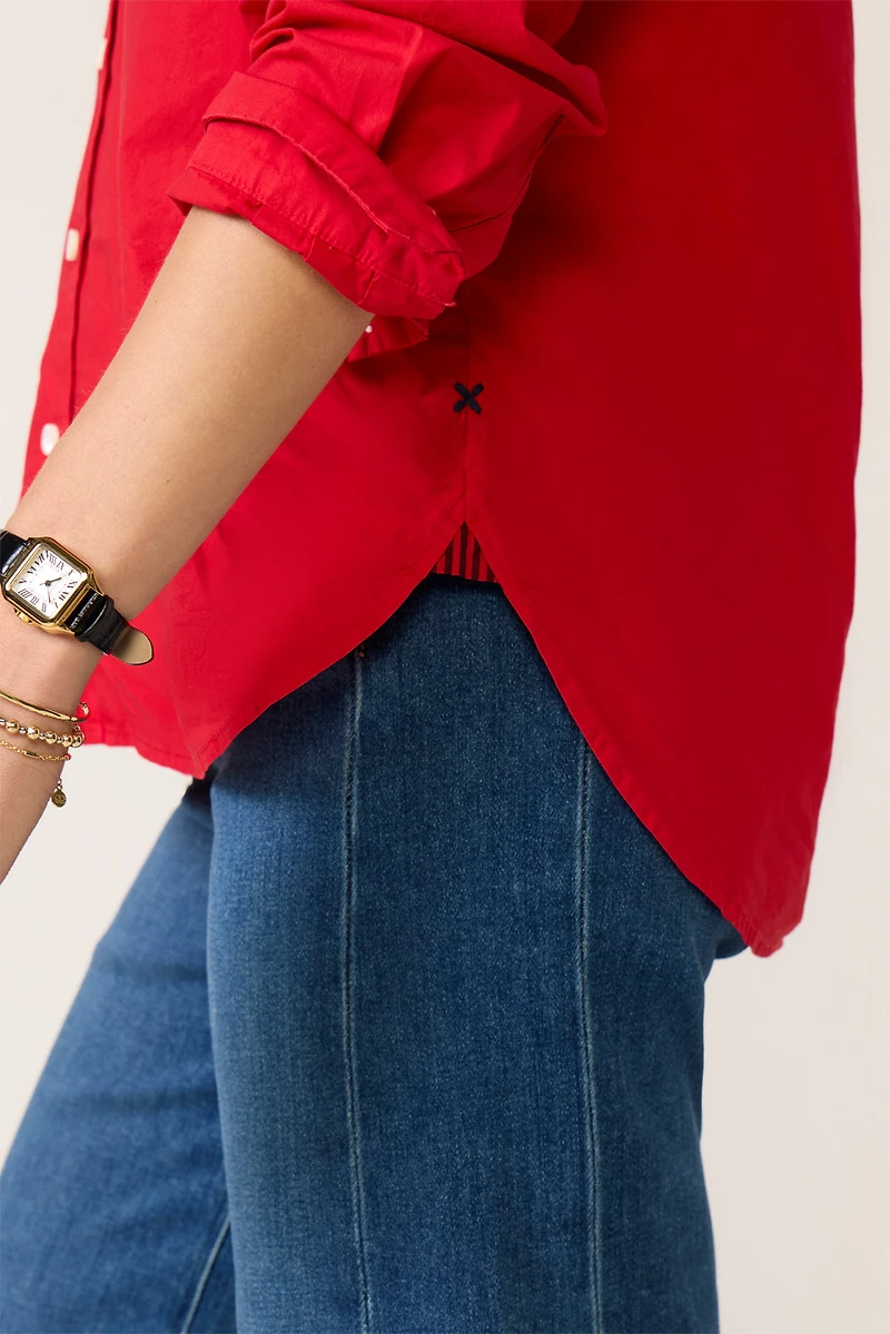 Jo Shirt Paper Poplin