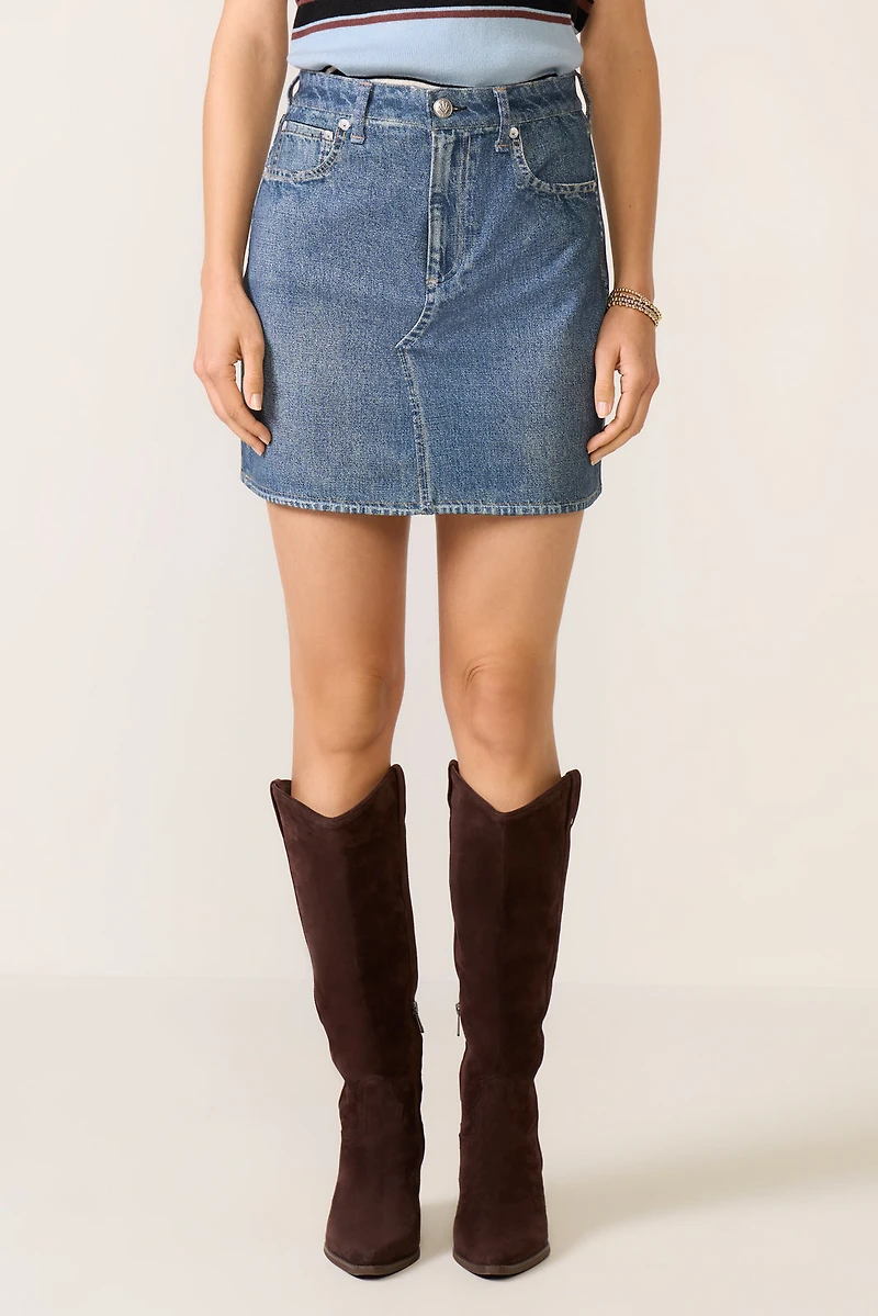 Miramar Ponte Mini Skirt