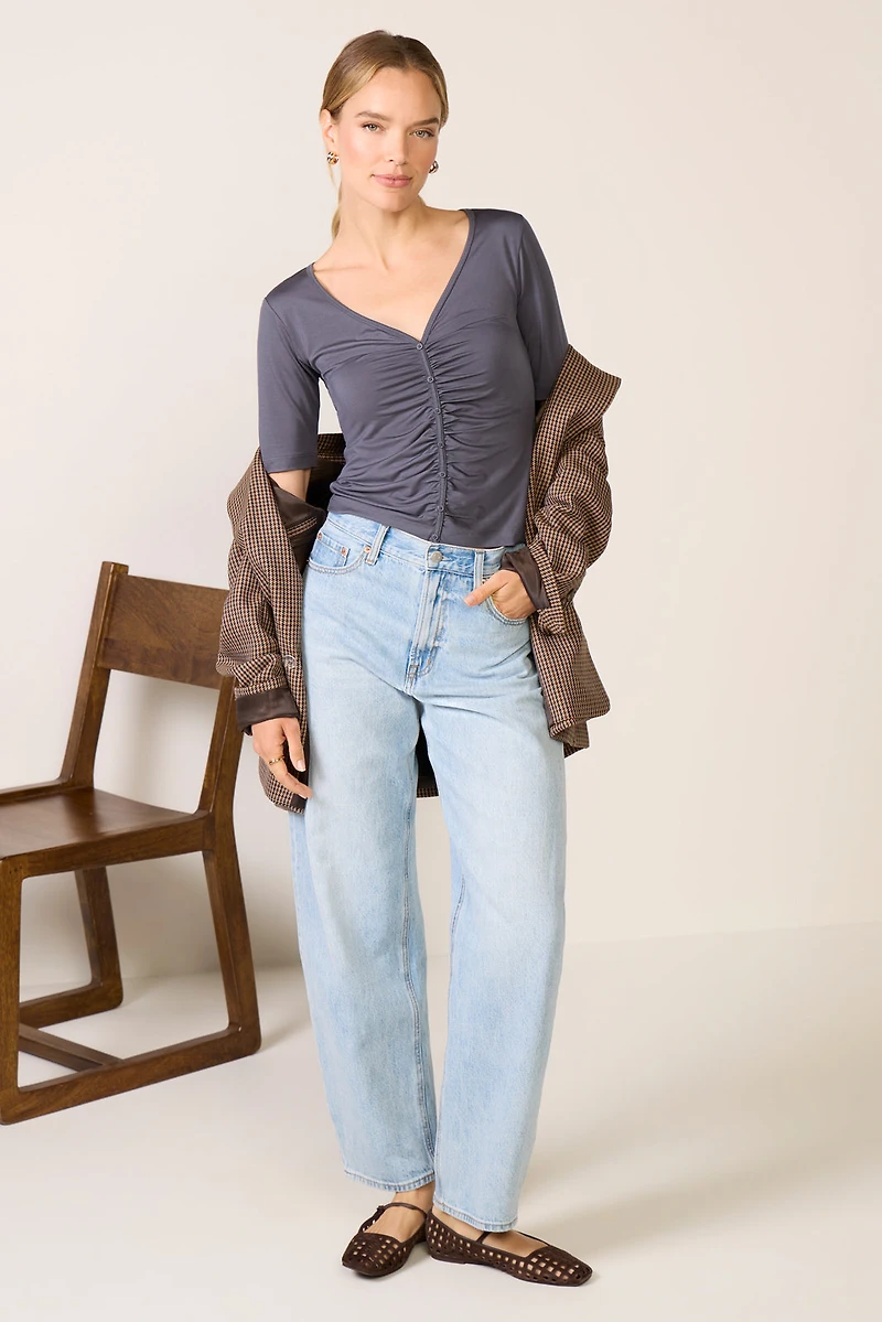 Yasmina Ruched Tee