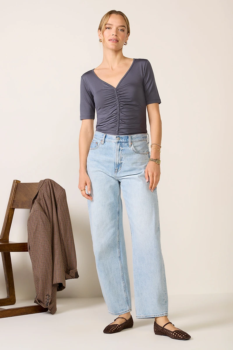 Yasmina Ruched Tee