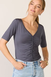 Yasmina Ruched Tee