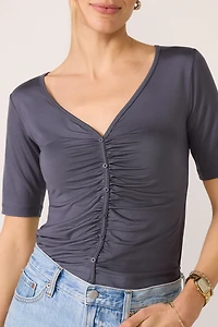 Yasmina Ruched Tee