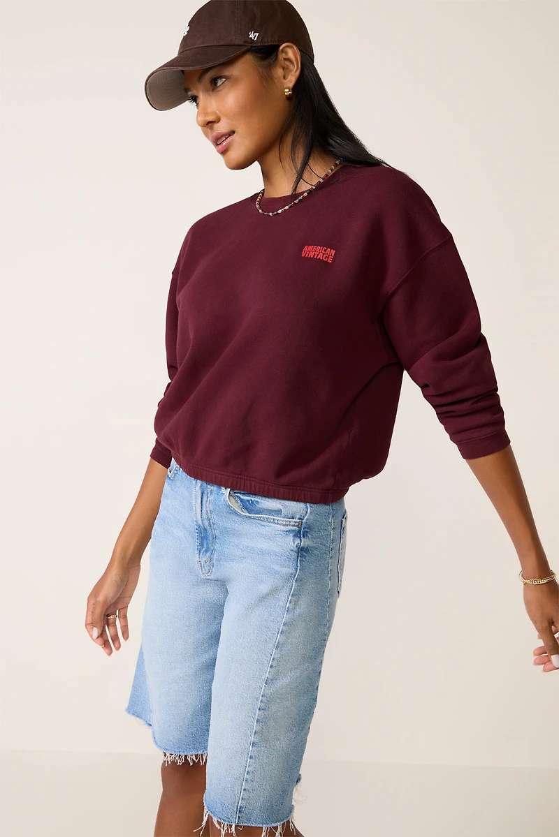 Crew Neck Logo Sweatshirt