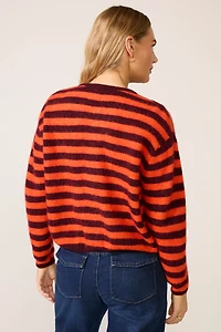 Vittow Striped Cardigan