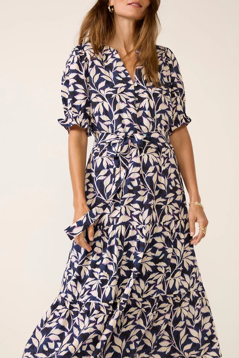 Eliana Printed Midi