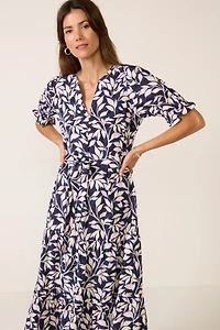 Eliana Printed Midi