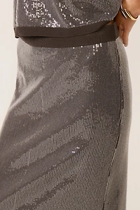 Sparkle Sequin Pencil Skirt