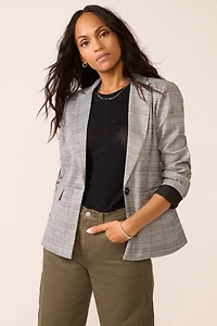 Dawson Plaid Blazer