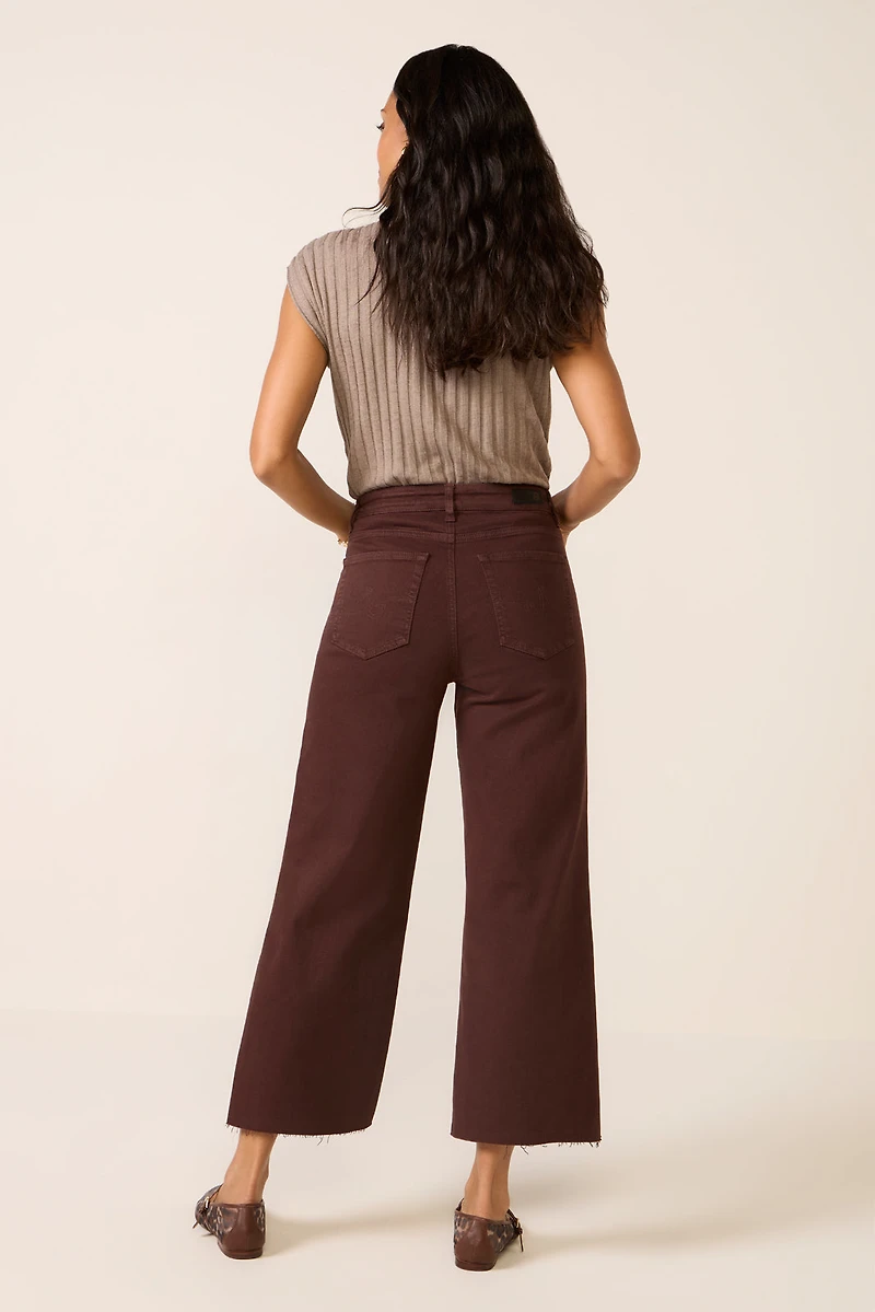 Saige Wide Leg Crop Jean