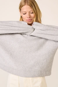 Dreamy High V Neck Sweater