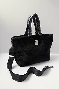 Duplex Reversible Fur Tote