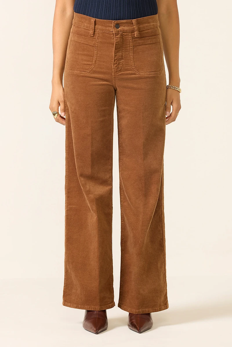 Slim Palazzo Modernist Pocket