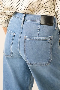 Andi  Ankle Wide Leg Jean