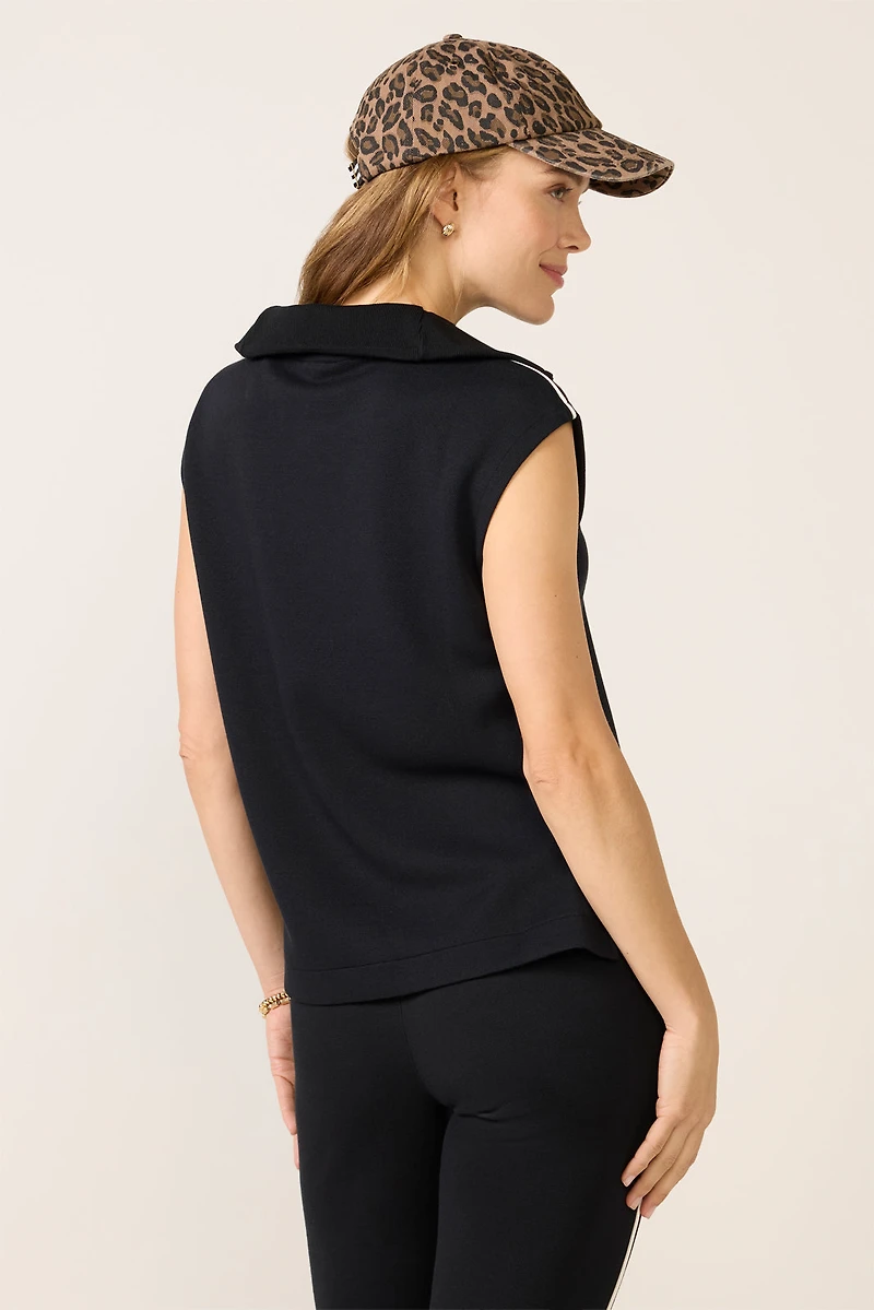 AirPique Sleeveless Half Zip