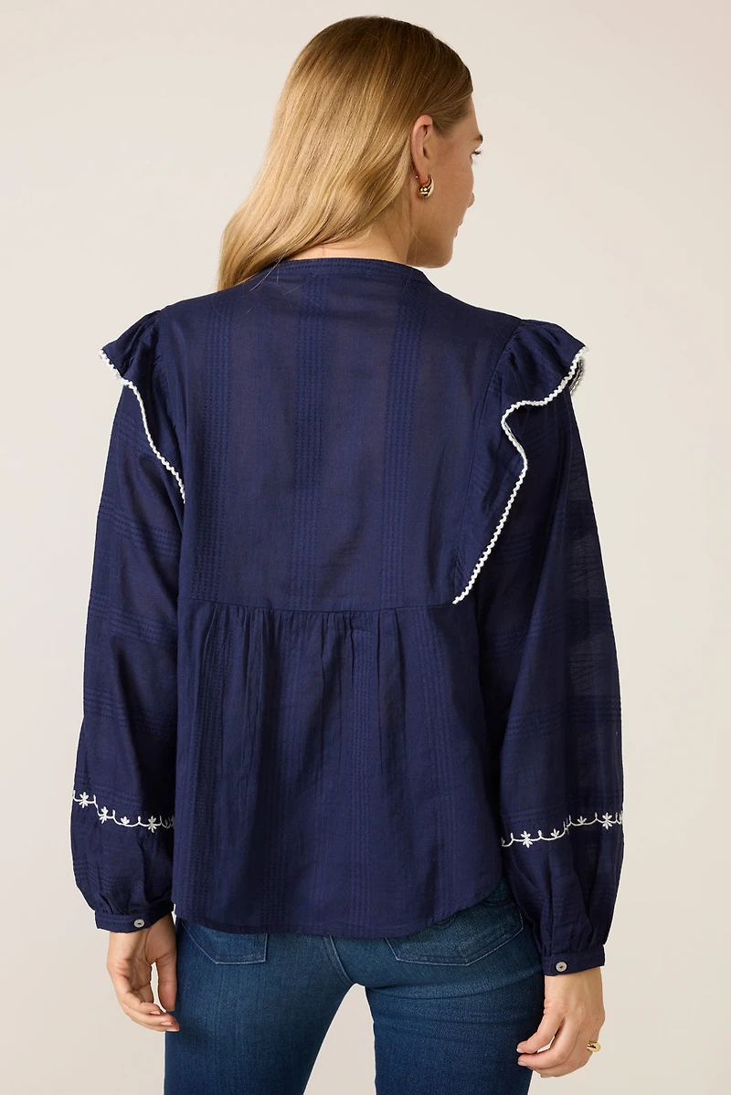 Sydney Embroidered Blouse