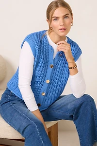 Channing Open Stitch Cardigan