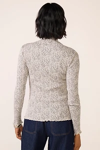 Brenna Mock Neck Top