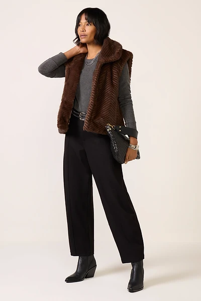 Faux Fur Vest