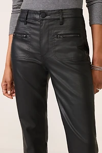 Coated Kelsey w Zip Pant