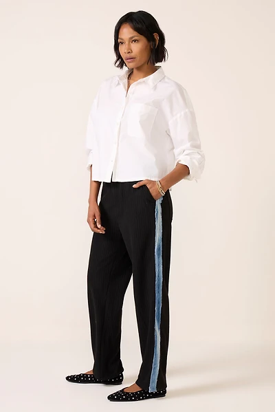 Tomboy Tuxedo Wide Leg Jean
