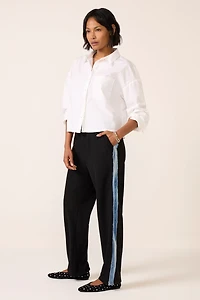 Tomboy Tuxedo Wide Leg Jean