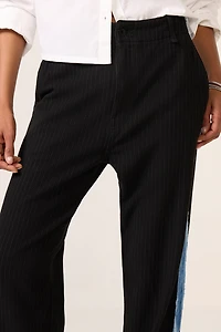 Tomboy Tuxedo Wide Leg Jean