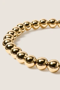 Classic Gold 6mm Bead Bracelet