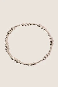 Classic Joy Pattern 4mm Bead Bracelet