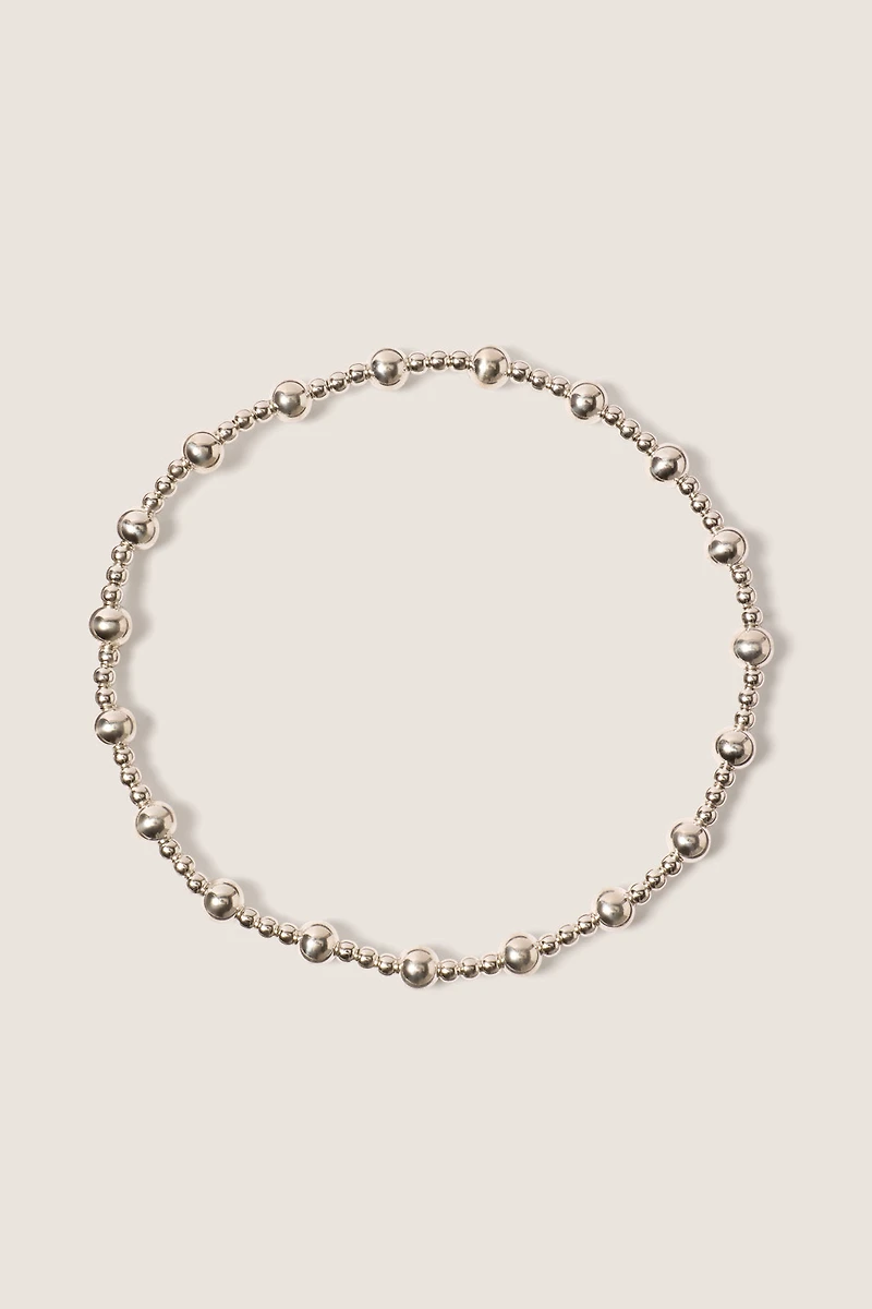 Classic Sincerity Pattern 4mm Bead Bracelet