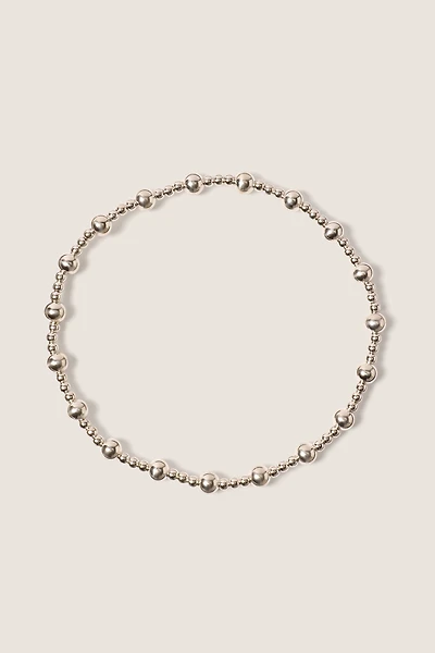 Classic Sincerity Pattern 4mm Bead Bracelet