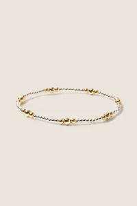 Purpose Gold 4mm Bead Bracelet