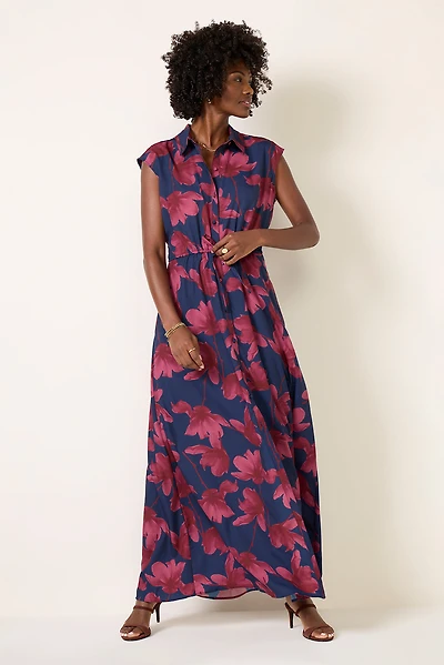 Layton Maxi Shirt Dress