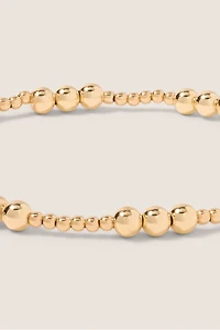 Classic Joy Pattern 4mm Bead Bracelet